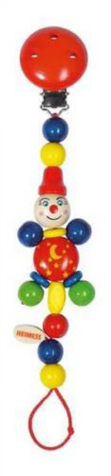 Heimess 733090 Schnullerkette Clown - Bild 1 von 1
