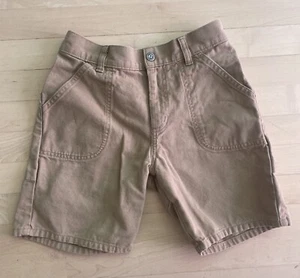 Kids Patagonia Large 10 Canvas Shorts Brown Excellent Organic Cotton - Picture 1 of 6