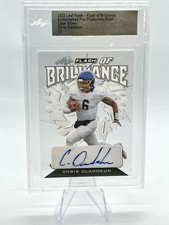 Chris Oladokun 2022 Leaf Flash of Brilliance Autograph Pre-Prod Proof 1/1