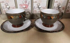 Denby Marrakesch Teetasse und Untertasse x 2. Gebraucht sehr guter Zustand. Versandkostenfrei  - Bild 1 von 12