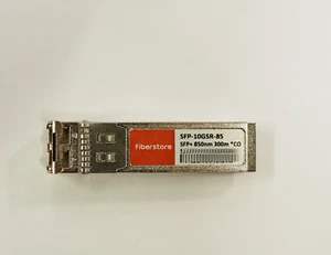 FIBERSTORE SFP-10GSR-85 10G SFP+ 850nm 300m Transceiver Module - Picture 1 of 5
