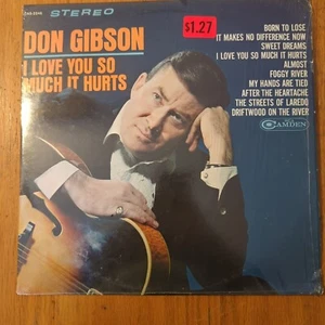 Don Gibson – I Love You So Much It Hurts Vinyl, LP 1968 RCA Camden – CAS-2246 - Picture 1 of 4