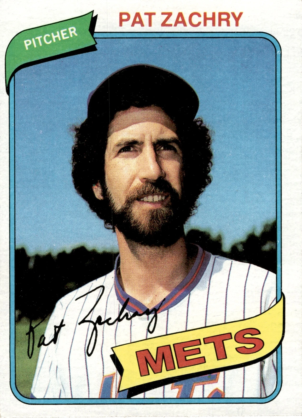 1980 Topps #428 Pat Zachry Vg/Ex Cool!