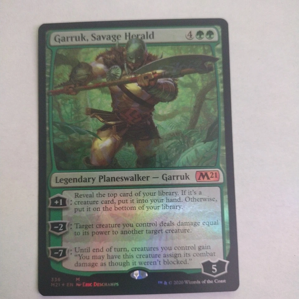 MTG Foil Core 2021 M21 Garruk, Savage Herald MINT - Image 1 of 1
