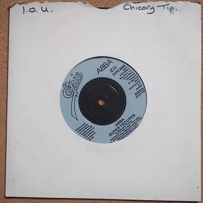 ABBA – SUPER TROUPER 7" VINYL  SINGLE  - Image 1 of 2