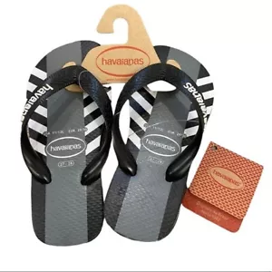 Havaianas Flip Flop Sandals Kids Size 11/12 youth Kids Boys, NWT New Swim Beach - Picture 1 of 7