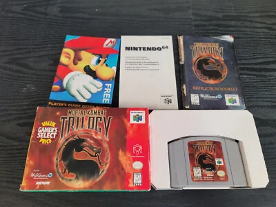 Mortal Kombat Trilogy Nintendo 64 N64 Complete In Box CIB Near Mint - Image 1 of 4