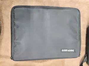 CASE LOGIC 30 CD CARRYING STORAGE TOTE w/Straps Wall Mount Nylon for Music DJ - Picture 1 of 5