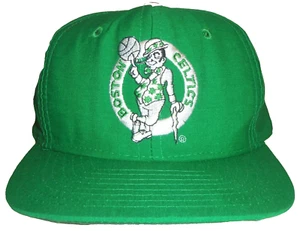 SOMBRERO SNAPBACK UNIVERSAL VINTAGE AÑOS 80 BOSTON CELTICS NBA PRO STAR (ERA PÁJARO) - Imagen 1 de 4