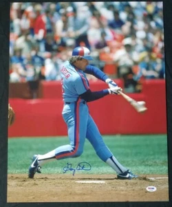 Gary Carter NY Mets Expos PSA/DNA signed 16x20 authenticated photo autograph - Picture 1 of 3