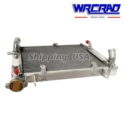 Full Aluminum Radiator fits Yamaha YZF-R6 R6 YZFR6 1999-2002 2001 1999 Polished — 第 1/4 张图片