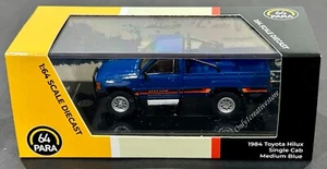 Toyota Hilux Para64 Paragon 1984 cabina simple azul medio RHD 1:64 - Imagen 1 de 1