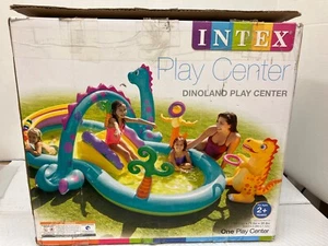 Intex Dinoland Inflatable Water Play Center - Used Excellent Condition - Picture 1 of 11