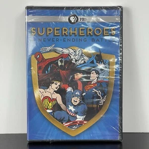 Superheroes: a Never-Ending Battle (DVD, 2013) Brand New Selaed - Picture 1 of 5