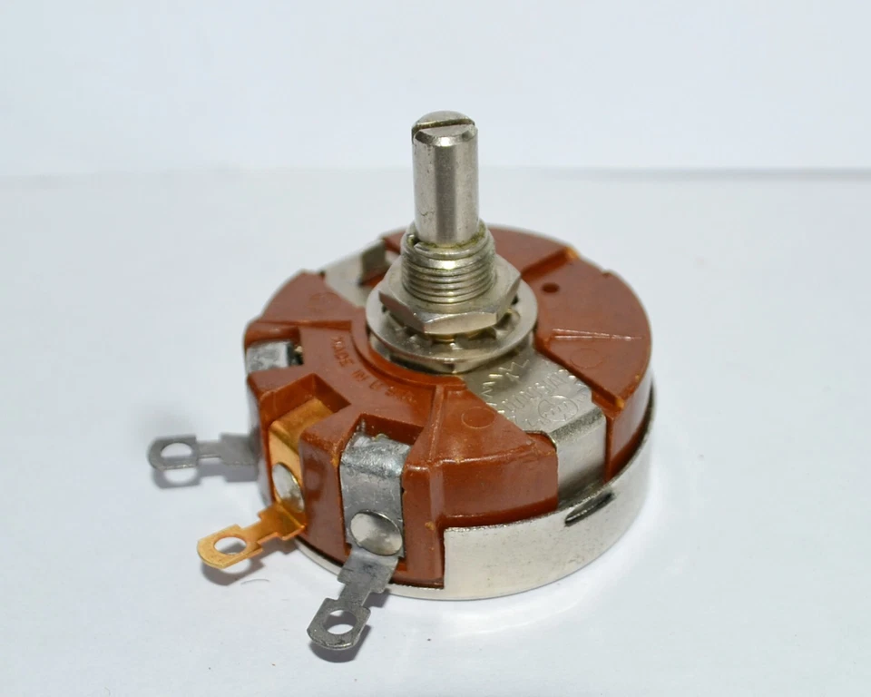 1 CLAROSTAT RA30NASD752C 7.5k Ohm 4 Watt Wirewound Military Grade POTENTIOMETER - Image 1 of 4