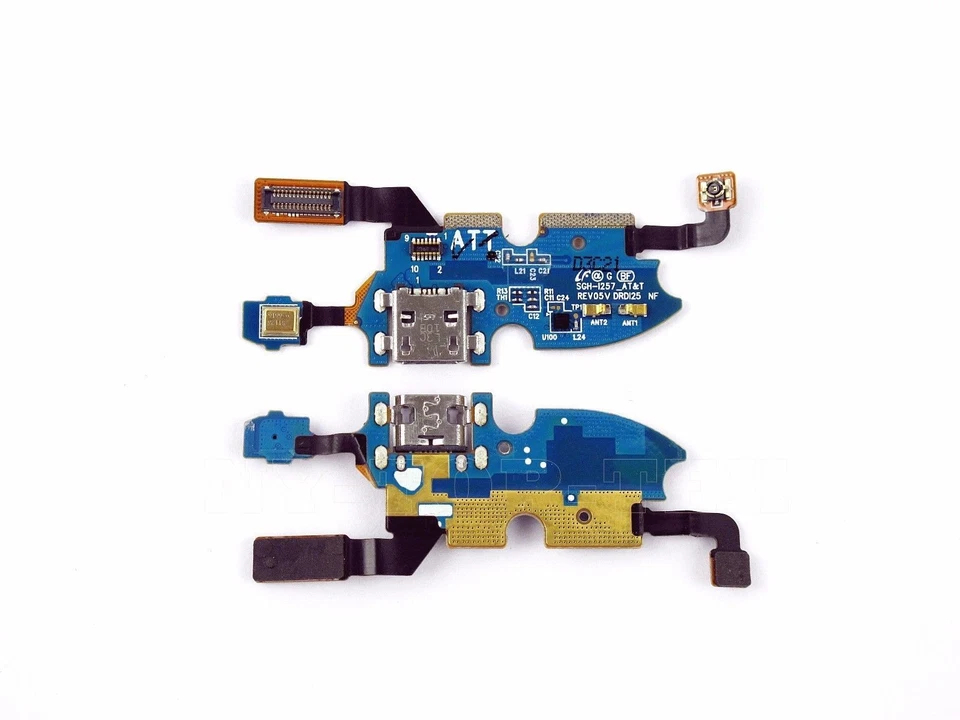 USB Charging Port Mic Cable Flex for Samsung Galaxy S4 mini SGH-i257 AT&T - Image 1 of 1