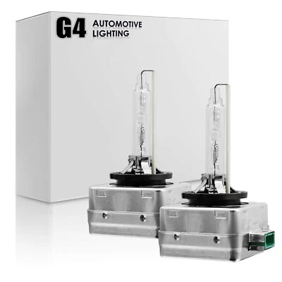 G4 AUTOMOTIVE 2x D3S HID Bulbs AC 35W OEM Xenon Headlight Replacement All Color - Image 1 of 4