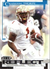 2005 SAGE HIT Reflect Silver #R1 Craphonso Thorpe