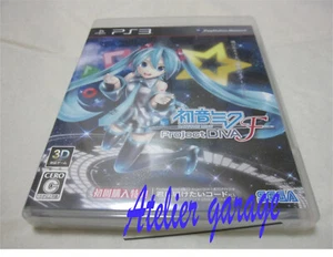 USED Sony PlayStation 3 PS3 Hatsune Miku Project DIVA F Vocaloid Japanese - Picture 1 of 12