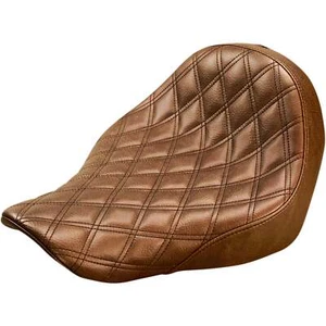 SADDLEMEN 0802-1045 818-29-002BLS Renegade Lattice Stitch Solo Seat - Lattice - Picture 1 of 1