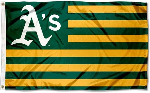 Oakland Athletics 3x5 ft Flag Banner MLB Baseball Champions Free Shipping Cover