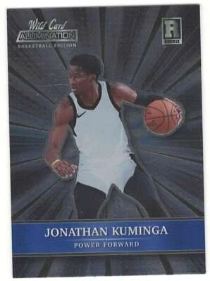 JONATHAN KUMINGA RC 2022 Wild Card Alumination #ABC-4 WARRIORS ROOKIE N ID:37108 - Image 1 of 2