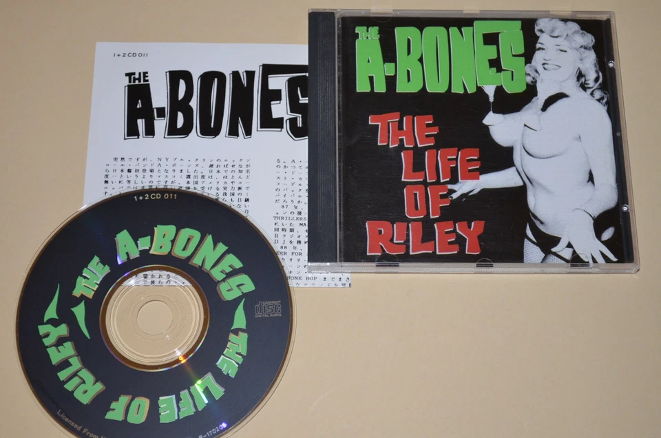 The A-Bones - The Life Of Riley /  1+2 records 1991 / Japan Version / Rar - Bild 1 von 1