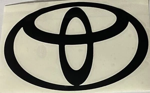 Black Toyota Decal Sticker - Bild 1 von 1