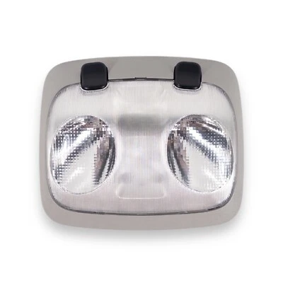 1991-2001 Ford & Mercury Gray Overhead Center Dome Roof Map Light - Image 1 of 4
