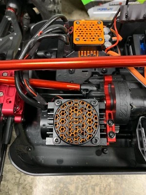 Juego de cubierta de ventilador Motor y FIRMA ESC, cubierta de escombros, Arrma Kraton 8S, Outcast 8S Foto 1 de 4