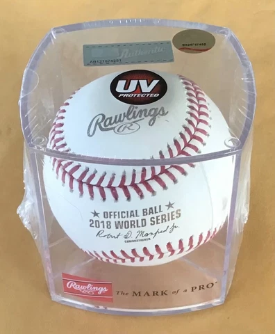 2018 Rawlings Boston Red Sox World Series Champs Authentic Collection Baseball Cover