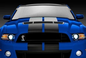 Winter Windshield Window Shade CUSTOM for Corvette Camaro Intro-Tech Snow Ice - Picture 1 of 12