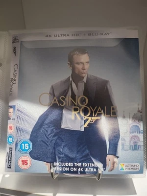 CASINO ROYALE 4K UHD ULTRA HD BLU-RAY *4K DISC & COVER ONLY* - Image 1 of 2