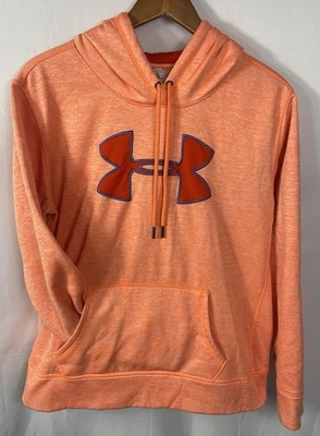 Sudadera con capucha Under Armour para mujer XL naranja sin etiqueta de talla interior se adapta a XL 23" pit to pit Foto 1 de 4