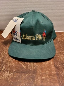 Cappello Atlanta Olimpiadi 1996 by The Game ricamato verde nuovo con etichetta - Foto 1 di 8