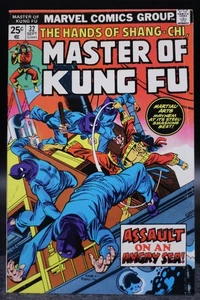 Master of Kung Fu (1974) #32 Gil Kane Shang-Chi Cover Sal Buscema Art VF+ - Picture 1 of 3