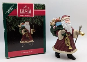 Merry Olde Santa Claus 1991 Hallmark Christmas Tree Ornament - Picture 1 of 3