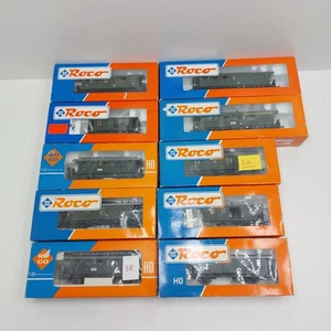 Ho Roco lot de 10 voitures voyageurs - Imagen 1 de 12