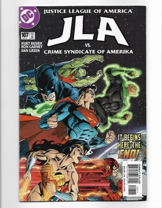 DC JLA JUSTICE LEAGUE OF AMERICA V CRIME SYNDICATE COMPLETE RUN COMICS 107 - 114 - Picture 1 of 11