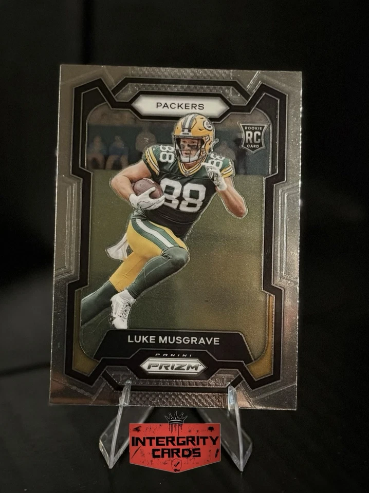 2023 Panini Prizm Luke Musgrave Prizm RC #337 - Packers 10% Off Next Purchase 👀 - Image 1 of 3