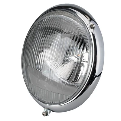 Carcasa de faro estilo euro de 6 voltios completa para VW refrigerada por aire 1950-1967 cada uno Foto 1 de 4