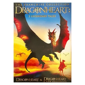Dragonheart: 2 Legendary Tales (DVD) The Franchise Collection - NEW SEALED - Picture 1 of 3