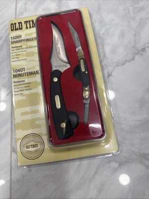 Juego de cuchillos Schrade Old Timer 2015 edición limitada 1520T y 720T combo Foto 1 de 2