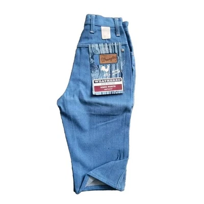 Jeans de Colección Años 60 Deadstock Wrangler Blue Bell Denim Pedal Pushers Nuevo de Lote Antiguo Talla 9/10 VLV Foto 1 de 4