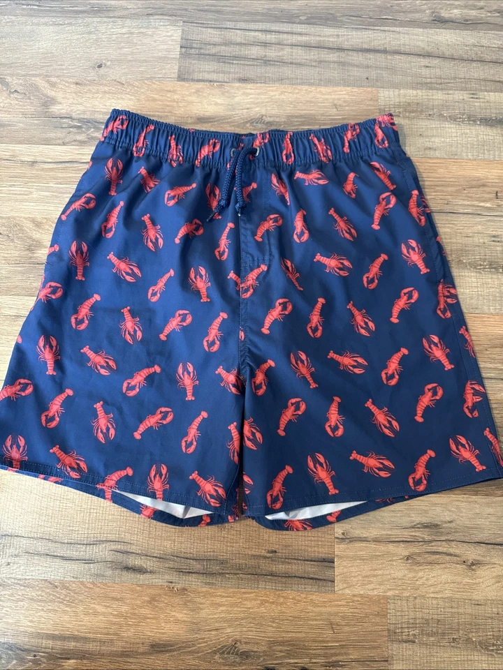 "Bañador Clase/Club Niños Estampado Langosta Bolsillos Talla 18 20 XL 5"" Entrepierna" Foto 1 de 4