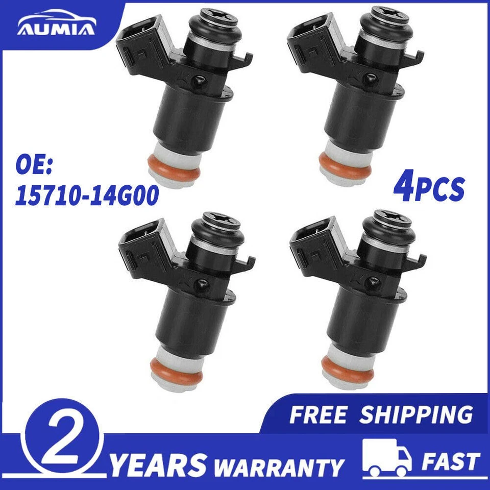 Fit for Suzuki 2003-2006 GSX-R1000 GSXR1000 4pcs new Fuel Injectors 15710-10G00 - Image 1 of 4