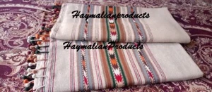 AFGHAN PATU, AFGANA Colorida Manta de Lana Cálida de Invierno, Estilo Único Tradicional - Imagen 1 de 5