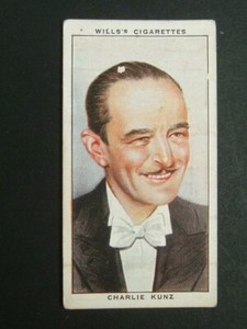 Wills - Radio Celebrities  1st 'A' Series (1934) - #45 Charlie Kunz