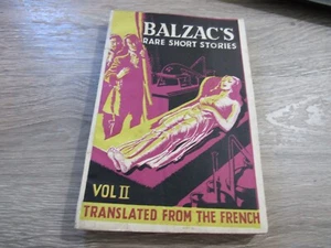 BALZAC'S RARE SHORT STORIES VOL II RARE CIRCA 1940'S CAMDEN PRESS LTD UK GGA PB - Picture 1 of 5