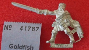 Games Workshop Warhammer 40k Necromunda House Cawdor Leader Metall WH40K OOP Neu - Bild 1 von 2